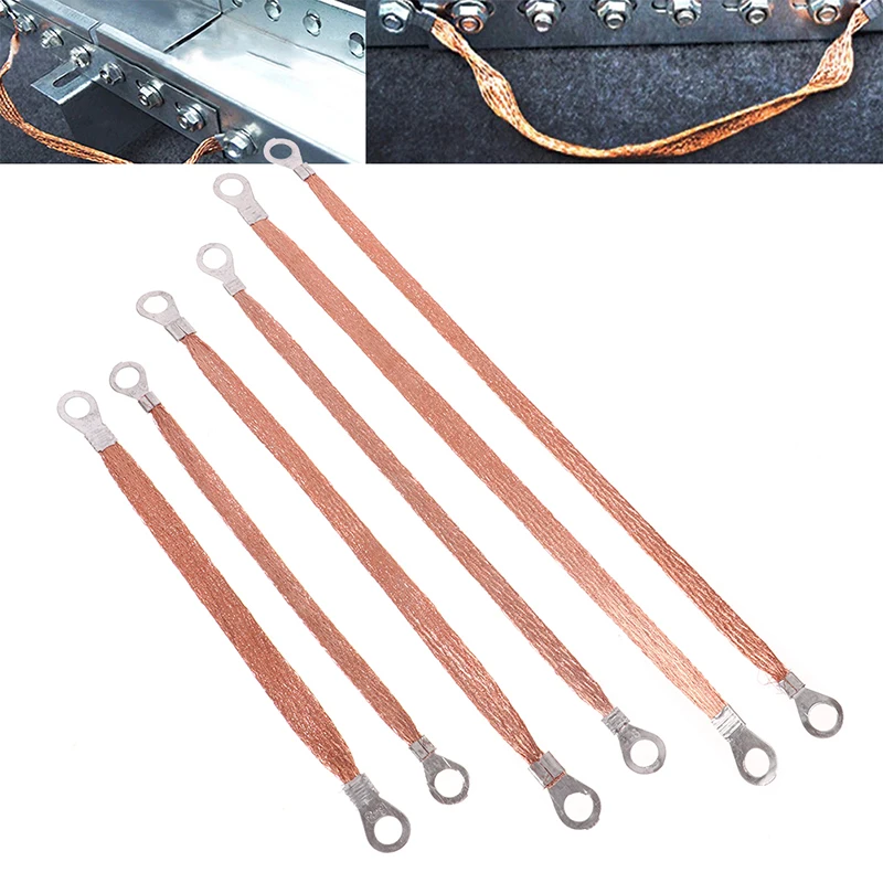 10Pcs Bridge Connection Ground Wire Span Cable 4/6 Square Copper Clad Aluminum Electric Box Soft Connection Hole Size 8mm
10Pcs Bridge Connection Ground Wire Span Cable 4/6 Square Copper Clad Aluminum Electric Box Soft Connection Hole Size 8mm