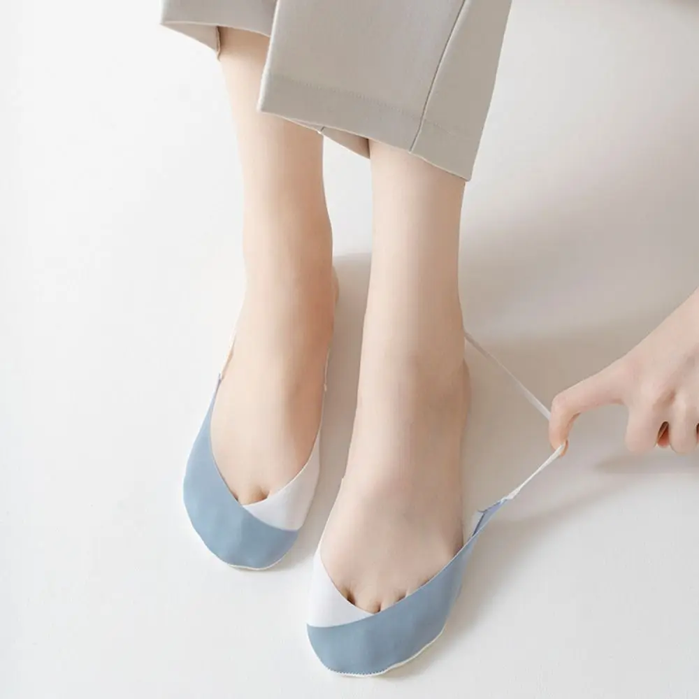 

Нижние полуфутовые Чулочные изделия двухцветные женские хлопковые носки низкие носки-лодочки невидимые носки-слинги туфли на высоком каблуке чулочно-носочные изделия
