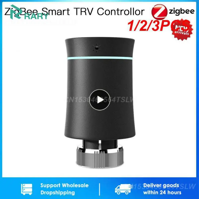 1/2/3PCS Tuya ZigBee3.0 New Radiator Actuator Valve Smart Programmable Thermostat Temperature Heater TRV Alexa Voice Control
1/2/3PCS Tuya ZigBee3.0 New Radiator Actuator Valve Smart Programmable Thermostat Temperature Heater TRV Alexa Voice Control