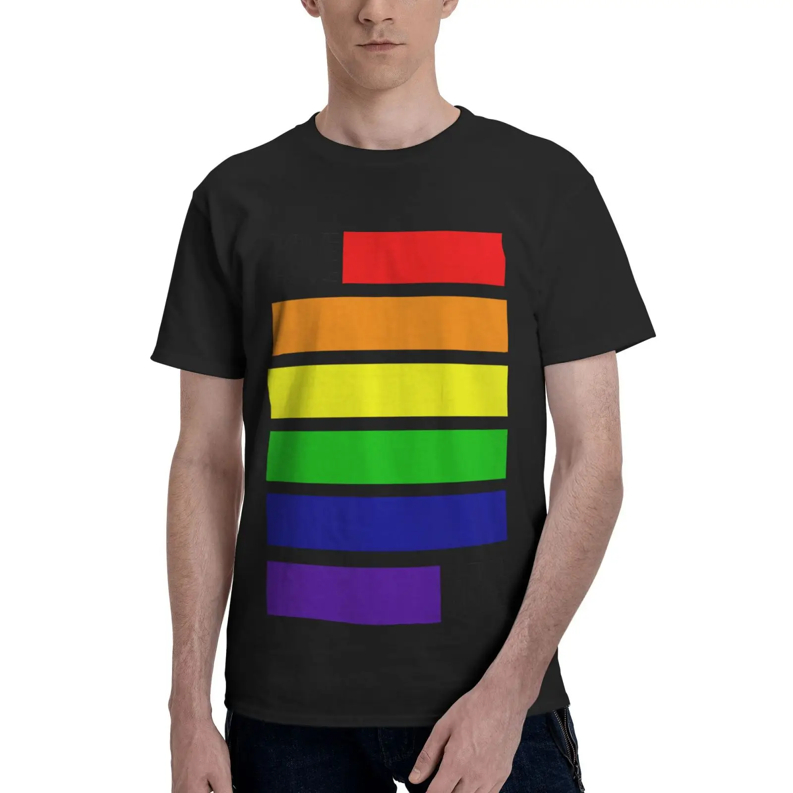 Rainbow Flag Lgbtq Community Love Style Oversized T-Shirt Shirts For Men Tops Men's Shirts T Shirts Men's T-Shirts Anime Blouse
Rainbow Flag Lgbtq Community Love Style Oversized T-Shirt Shirts For Men Tops Men's Shirts T Shirts Men's T-Shirts Anime Blouse
