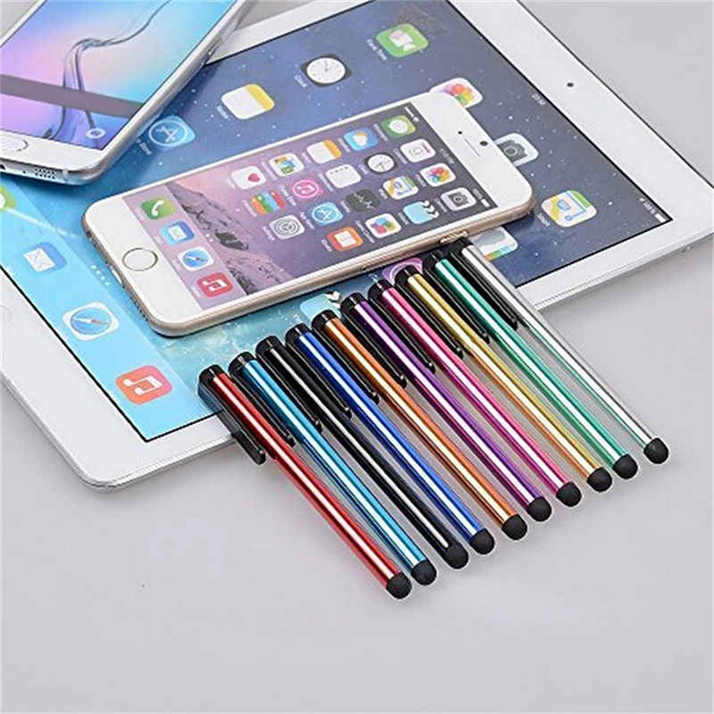 

10pcs Capacitive Touch Screen Stylus Pen for iPhone 5 4s iPad 3/2 iPod Touch Suit for Universal Smart Phone Tablet PC Pen