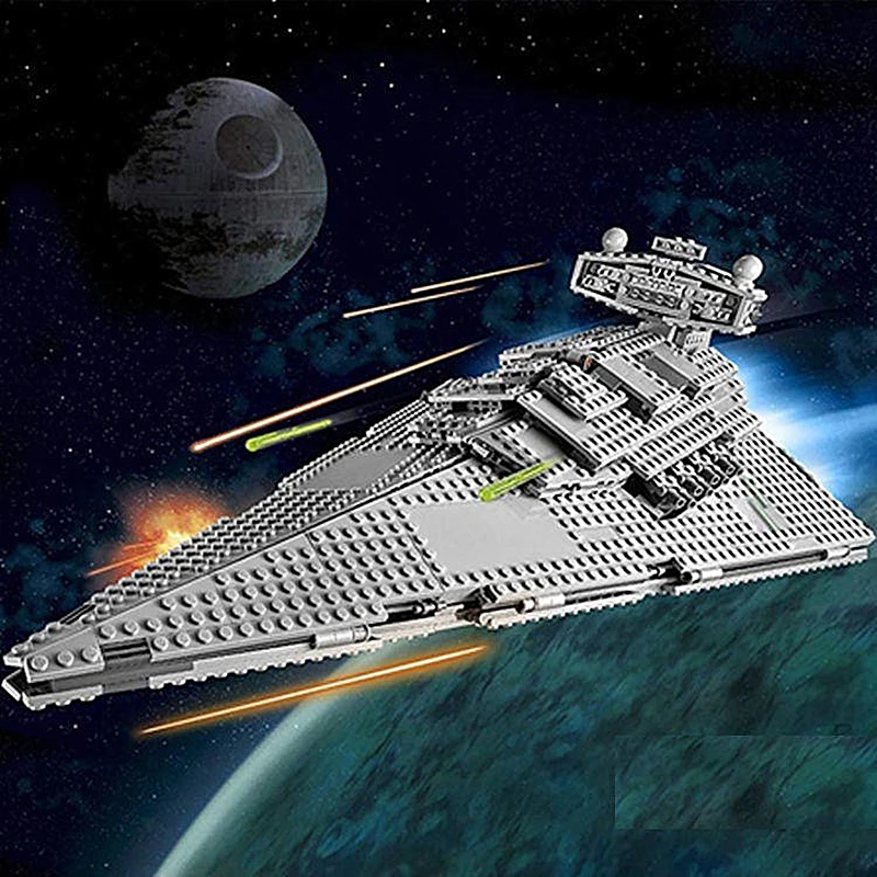 75055 New Stock 1391PCS Star Destroyer Building Blocks Compatible Wars Toy DIY Bricks Puzzle Children’s Christmas Birthday Gift 
75055 New Stock 1391PCS Star Destroyer Building Blocks Compatible Wars Toy DIY Bricks Puzzle Children’s Christmas Birthday Gift