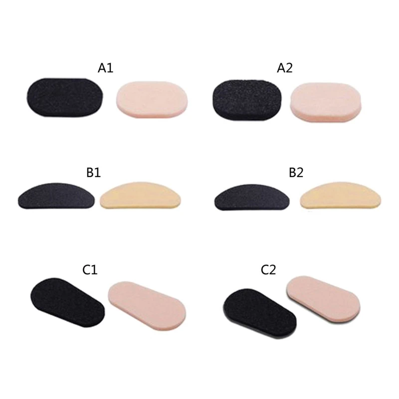 

40 Pieces ​Self Adhesive Thin Soft Foam Nosepads Non-Slip Eyeglass Nose Pads Glasses Support Nose Pads Easy to Use