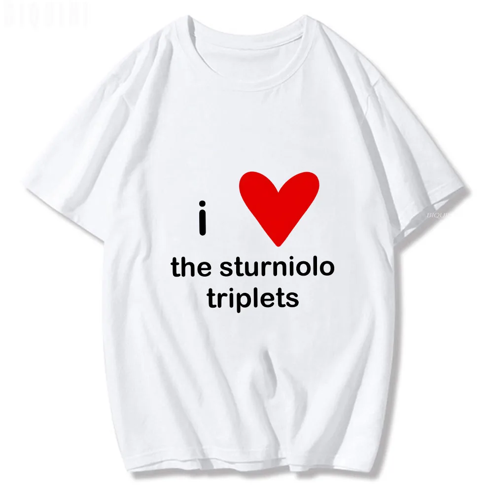 Sturniolo Triplets T Shirt Men Women Creative Design Prints Top Cotton Classic Retro 90s Short Sleeve Harajuku O-Neck Summer Tee
Sturniolo Triplets T Shirt Men Women Creative Design Prints Top Cotton Classic Retro 90s Short Sleeve Harajuku O-Neck Summer Tee