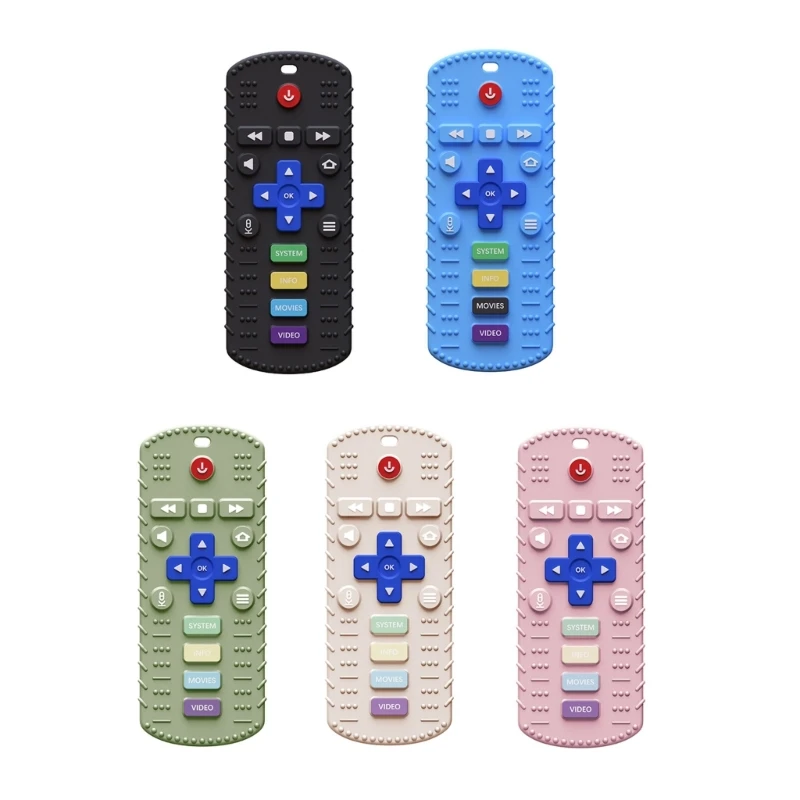 Silicone Baby Teething Toys Remote Control Shape Teething Toys for Babies Gift BX0D 
Silicone Baby Teething Toys Remote Control Shape Teething Toys for Babies Gift BX0D