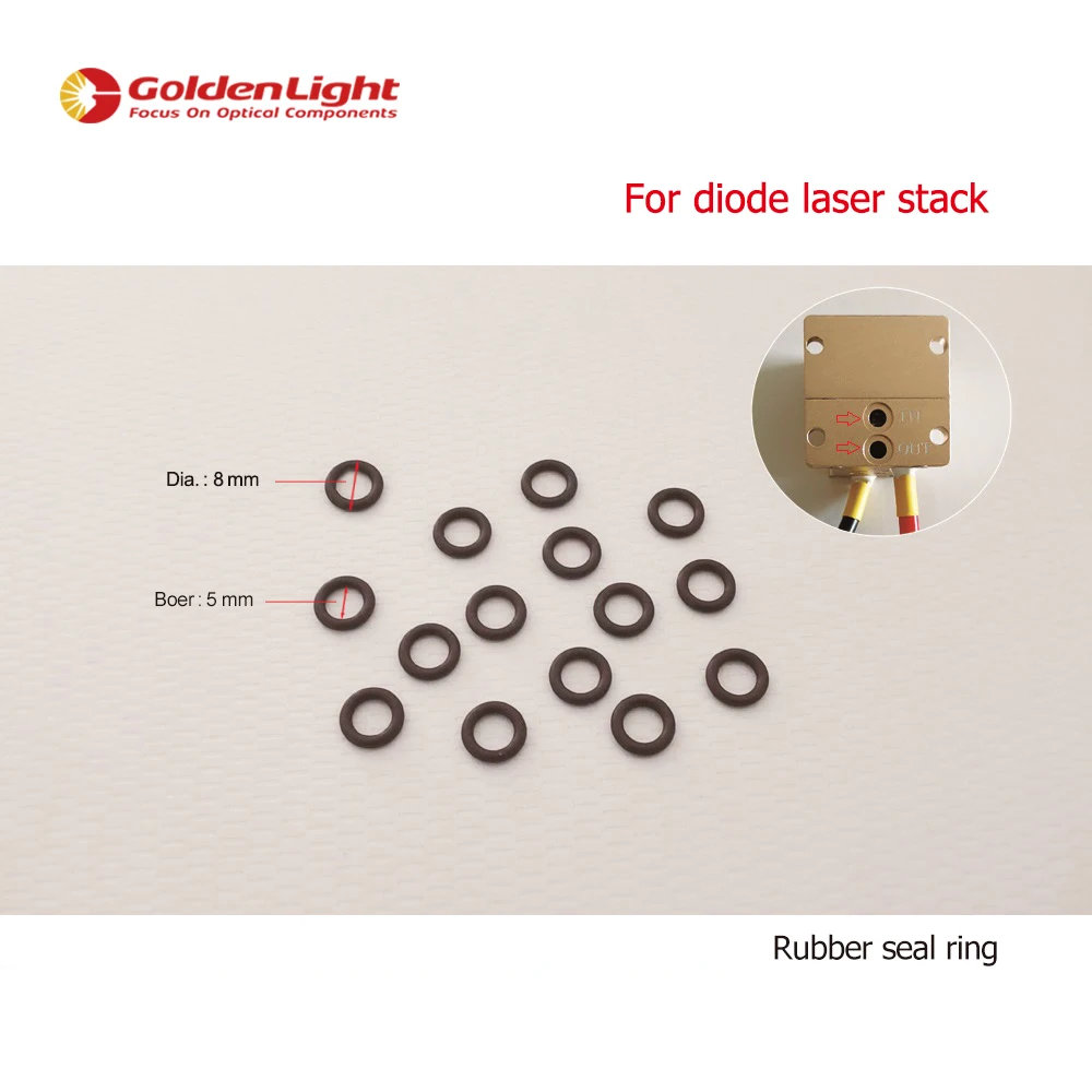 

Rubber O Ring / Seal Ring For Macro Channel Diode Laser Stack