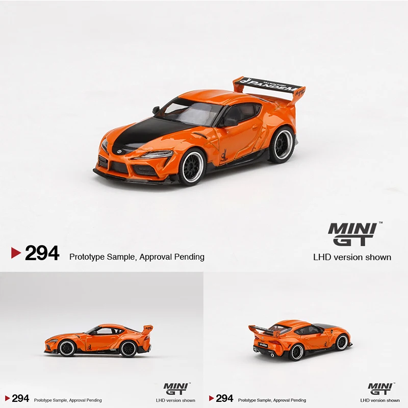 MINI GT 1:64 Pandem Rocket Bunny GR Supra US Market Edition F9, Коллекционная модель автомобиля с одинаковым сплавом, миниатюрные игрушки для машинок
MINI GT 1:64 Pandem Rocket Bunny GR Supra US Market Edition F9, Коллекционная модель автомобиля с одинаковым сплавом, миниатюрные игрушки для машинок