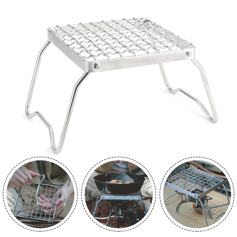 Outdoor Mini Portable Grill Foldable Camping Picnic Cooking Pot Rack Stainless Steel Hiking Garden Parties BBQ Cooking Equipment
Outdoor Mini Portable Grill Foldable Camping Picnic Cooking Pot Rack Stainless Steel Hiking Garden Parties BBQ Cooking Equipment