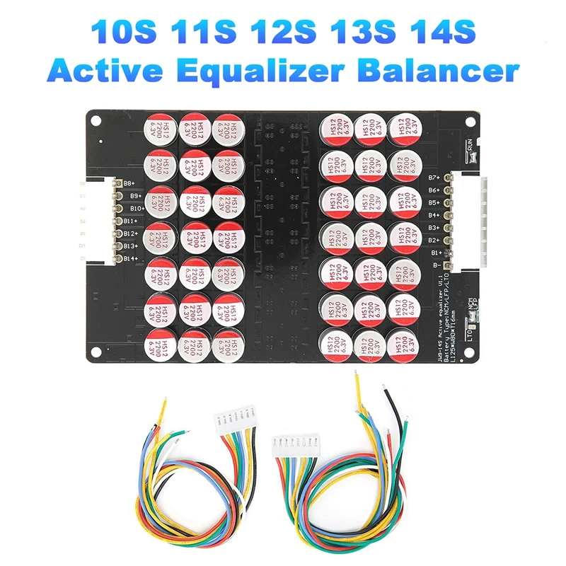 10S 11S 12S 13S 14S Active Equalizer Balancer Lifepo4 Lipo LTO Battery Energy Equalization Capacitor BMS Board
10S 11S 12S 13S 14S Active Equalizer Balancer Lifepo4 Lipo LTO Battery Energy Equalization Capacitor BMS Board