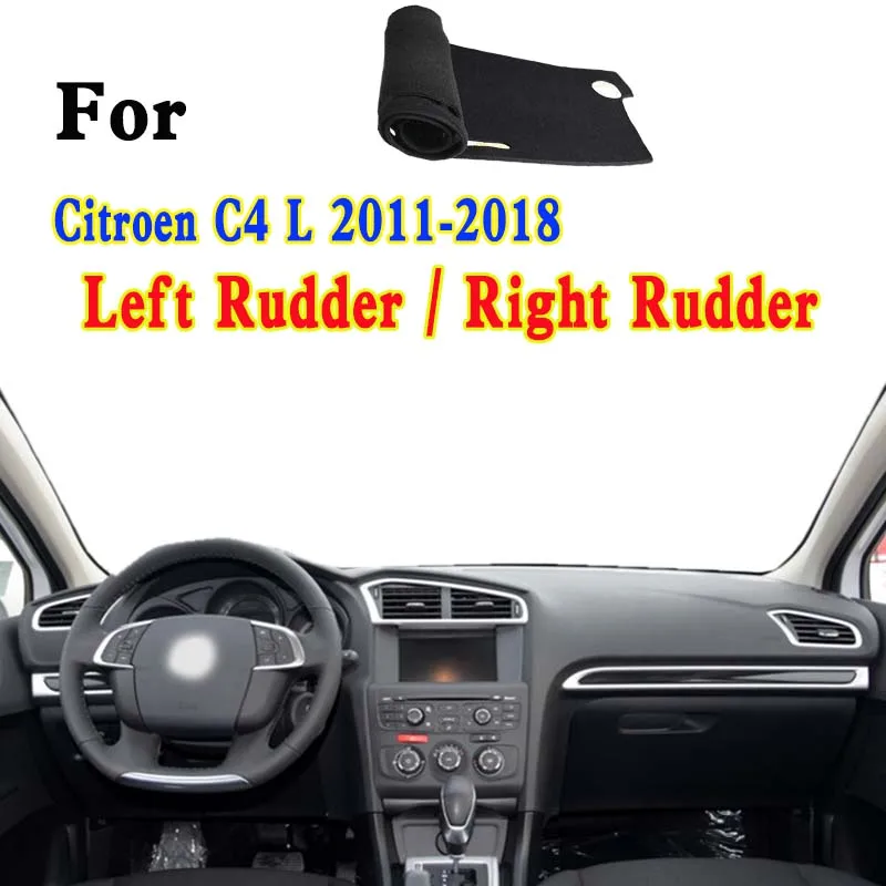 For Citroen C4 L Petrol Car-Styling Dashmat Dashboard Cover Instrument Panel Insulation Sunscreen Protective Pad
For Citroen C4 L Petrol Car-Styling Dashmat Dashboard Cover Instrument Panel Insulation Sunscreen Protective Pad