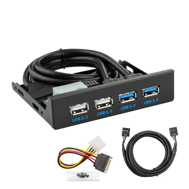 Fast 4 Ports USB Adapter 60cm Cable Expansion Floppy Bay Plug Play Professional Desktop Hub Front Panel Bay 4 Port Hub
Fast 4 Ports USB Adapter 60cm Cable Expansion Floppy Bay Plug Play Professional Desktop Hub Front Panel Bay 4 Port Hub