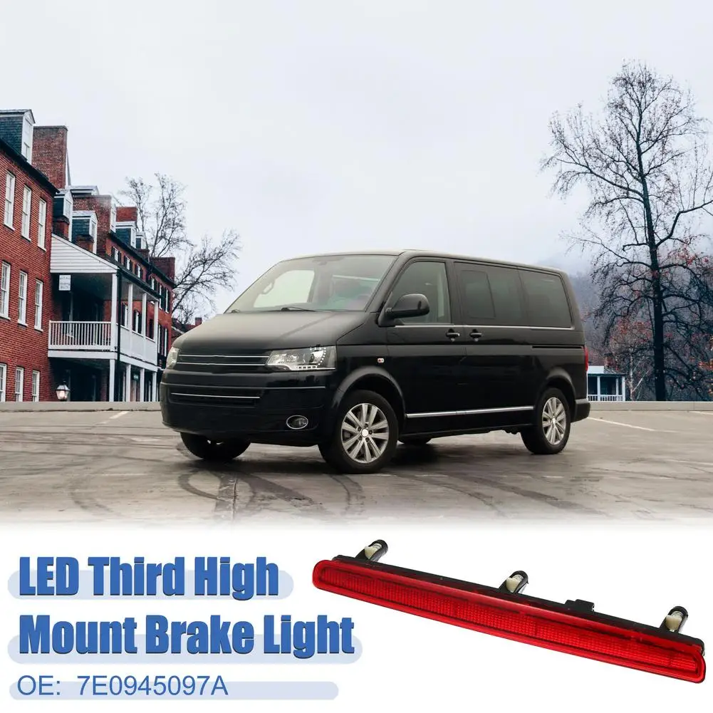 High Mount Brake Light Led Signal Light Tail Warning Lamp Replacement Compatible For 03-10 Transporter T5
High Mount Brake Light Led Signal Light Tail Warning Lamp Replacement Compatible For 03-10 Transporter T5