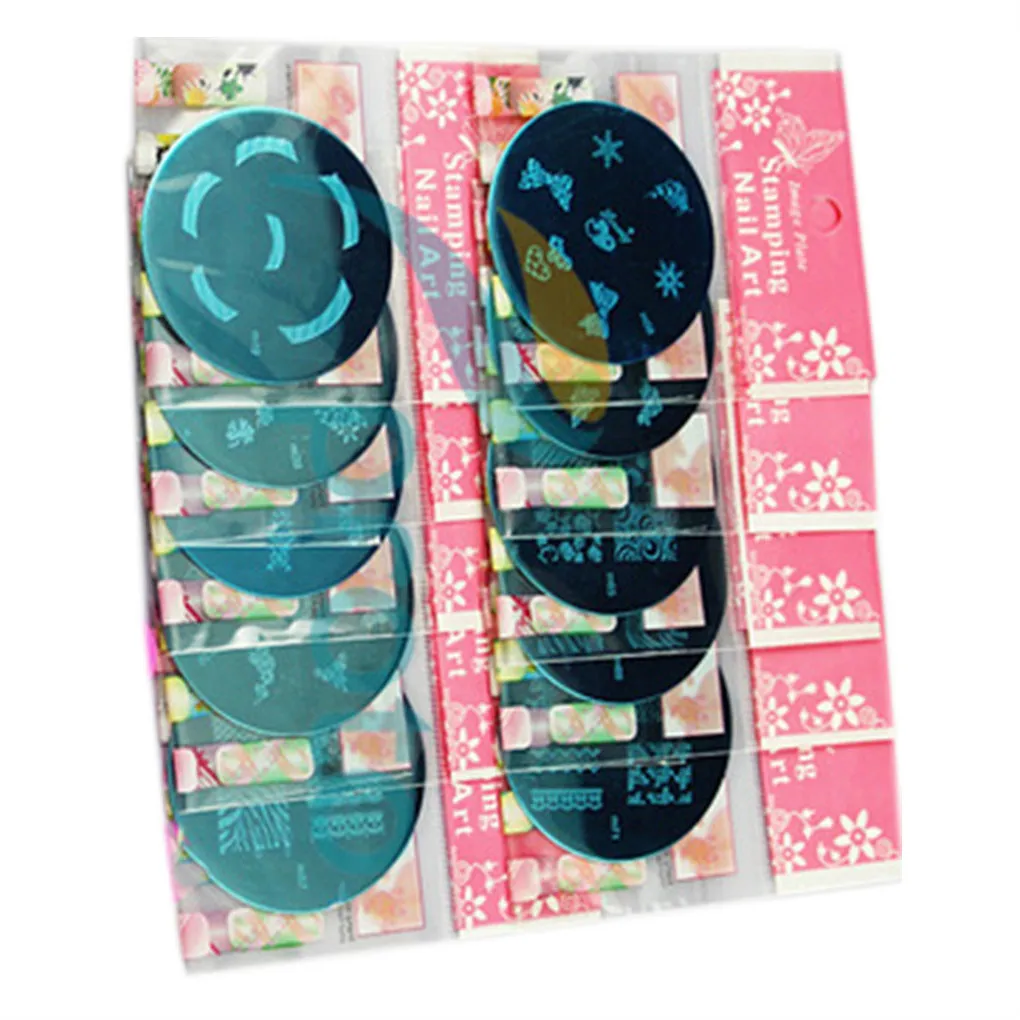 10Pcs Nail Art Stamp Stamping Plate Set Tool Stamper Design Kit Manicure Tools Mix Designs
10Pcs Nail Art Stamp Stamping Plate Set Tool Stamper Design Kit Manicure Tools Mix Designs