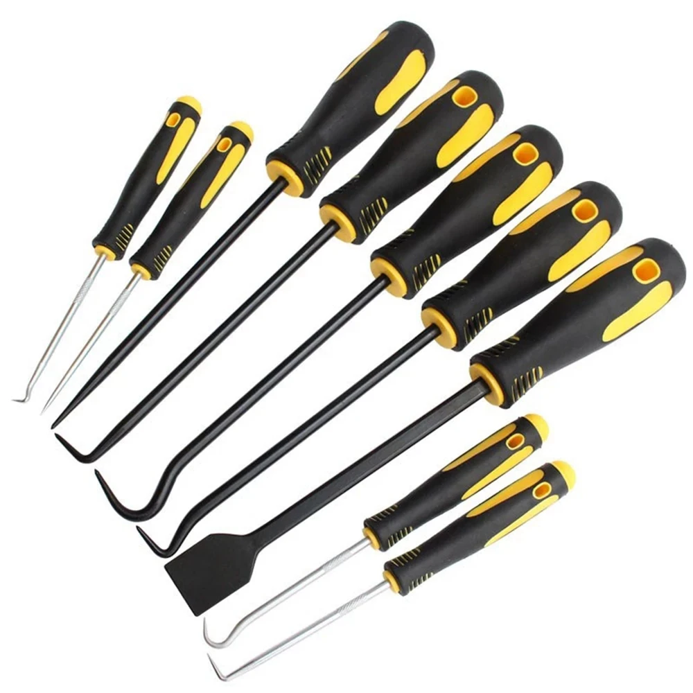 9Pcs Car Oil Seal Screwdriver Removal Tool Kit O-Ring Gasket Oil Seal Screwdriver Puller Seal Hook Remover Repair Tools
9Pcs Car Oil Seal Screwdriver Removal Tool Kit O-Ring Gasket Oil Seal Screwdriver Puller Seal Hook Remover Repair Tools