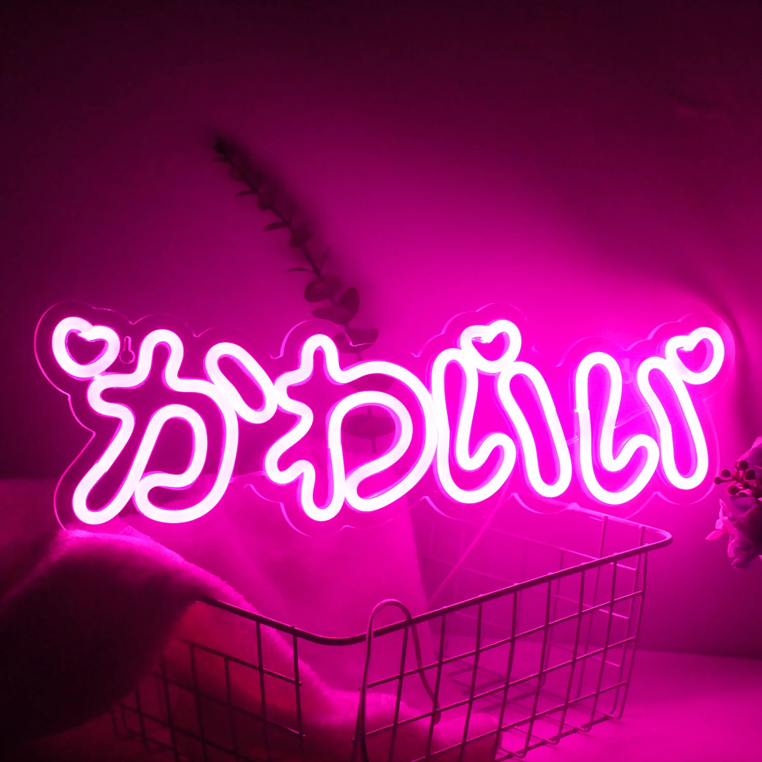 Kawaii Neon Sign Japanese Style Bedroom Decor Pink Neon Light Handmade Custom Sign Light for Bar Party Night Light
Kawaii Neon Sign Japanese Style Bedroom Decor Pink Neon Light Handmade Custom Sign Light for Bar Party Night Light