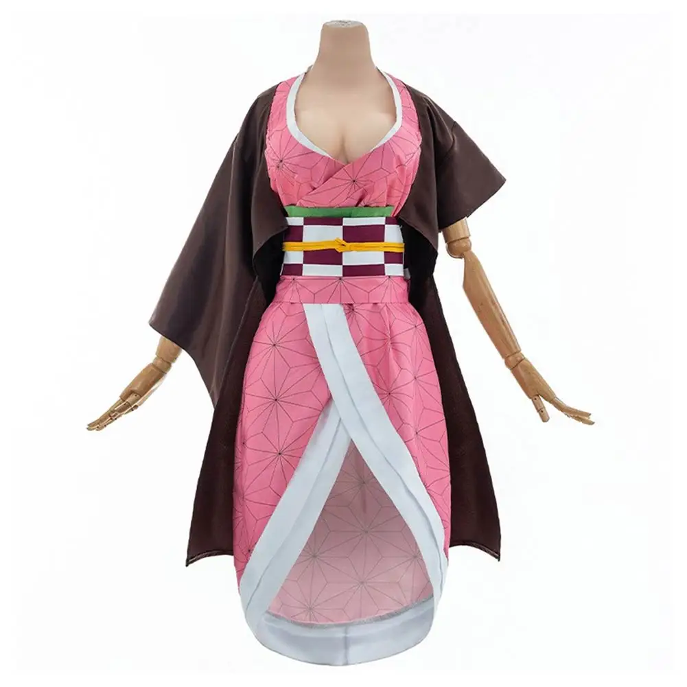 Demon Slayer Kamado Nezuko Cosplay Costume Dress Uniform Outfits Halloween Carnival Suit
Demon Slayer Kamado Nezuko Cosplay Costume Dress Uniform Outfits Halloween Carnival Suit