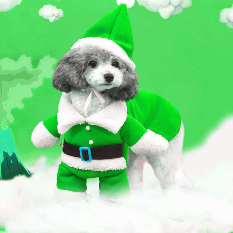 Pet Christmas Clothing for Dog Cat Clothes Funny Three-dimensional Fleece Coat Puppy Xmas Clothes Santa Claus Standing Costume
Pet Christmas Clothing for Dog Cat Clothes Funny Three-dimensional Fleece Coat Puppy Xmas Clothes Santa Claus Standing Costume