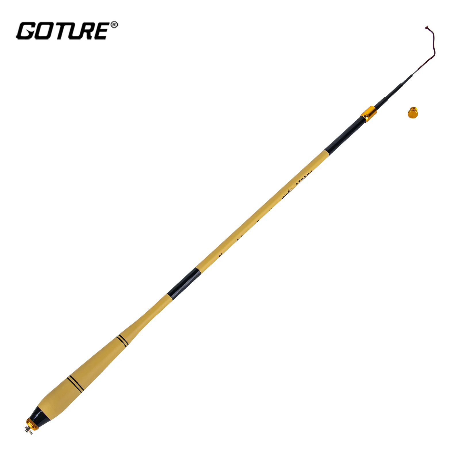 

Goture Stream Hand Pole Telescopic Carbon Fishing Rod Fishing Rod Power Hard Carp Pike Feeder Rod 1.5M 1.8M 2.1M 2.4M 2.7M 3.0M