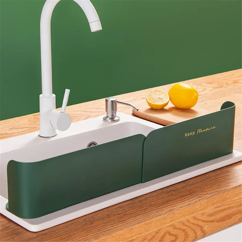 Kitchen Telescopic Sink Flap Multifunctional Drain Rack Splash Water Baffle Sinks Organizer Soap Sponge Holder Kitchen Gadgets
Kitchen Telescopic Sink Flap Multifunctional Drain Rack Splash Water Baffle Sinks Organizer Soap Sponge Holder Kitchen Gadgets