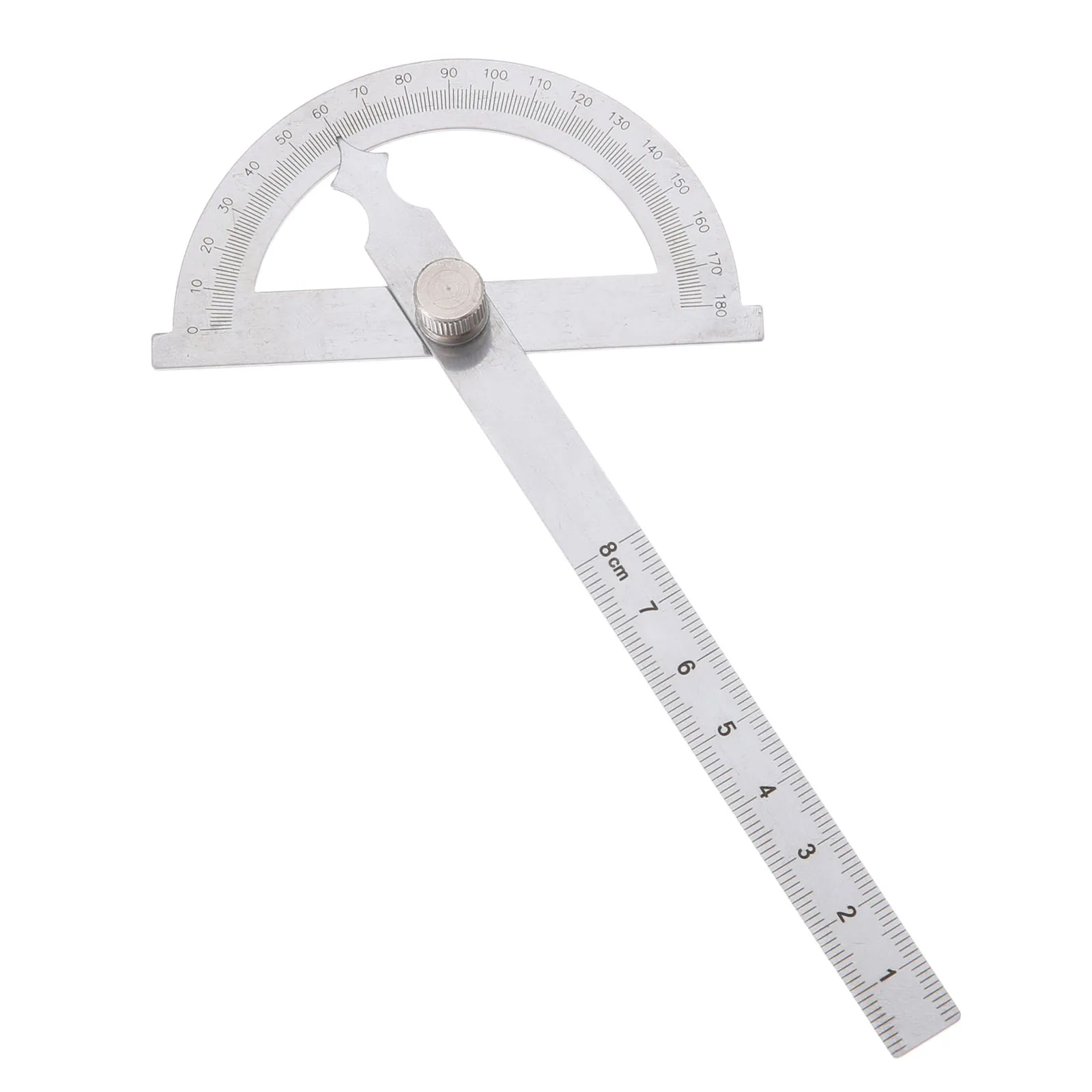 DRELD 0-180 Degree Carpenter Woodworking Protractor 80mm Stainless Steel Angle Ruler Finder Rotary Measuring Gauging Tools 
DRELD 0-180 Degree Carpenter Woodworking Protractor 80mm Stainless Steel Angle Ruler Finder Rotary Measuring Gauging Tools