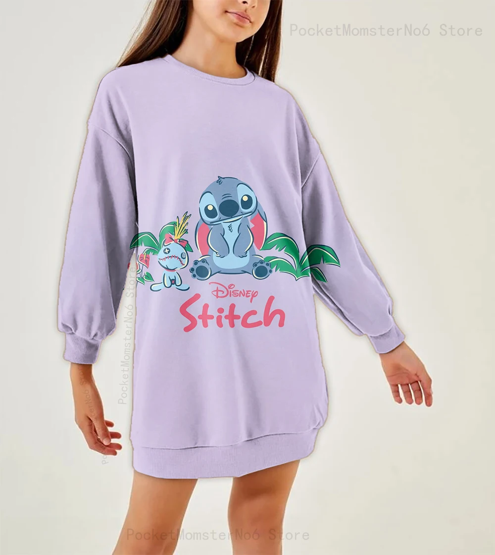 Kids Disney Stitch Sweatshirt Spring Autumn Fashion Kids Long Sleeve Mid Length Printed Girls Stitch Pullover Top
Kids Disney Stitch Sweatshirt Spring Autumn Fashion Kids Long Sleeve Mid Length Printed Girls Stitch Pullover Top