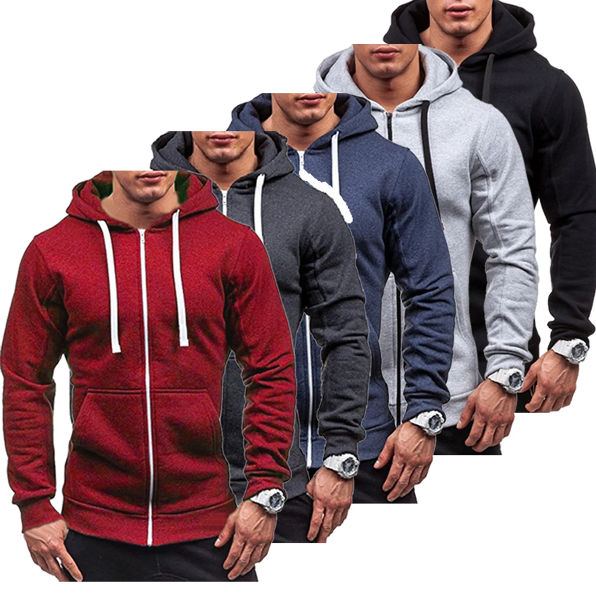 Men Clothing Winter Casual Hoodies Male Sweatshirt Zipper Hooded Jacket Coat Winter Autumn Motorcycle Jacket Outerwear
Men Clothing Winter Casual Hoodies Male Sweatshirt Zipper Hooded Jacket Coat Winter Autumn Motorcycle Jacket Outerwear