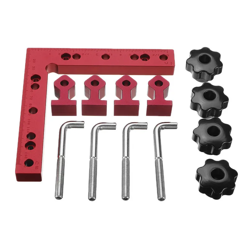 120/140/160mm 90 Degree L-shaped Auxiliary Fixture Positioning Panel Fixing Clip Woodworking Clamping Tool
120/140/160mm 90 Degree L-shaped Auxiliary Fixture Positioning Panel Fixing Clip Woodworking Clamping Tool