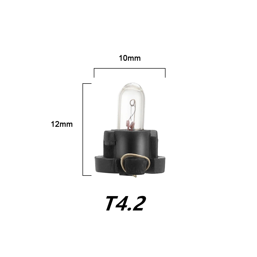 5/10Pcs T3 T4.2 Led Bulbs Car Interior Lights Auto Warming Indicator Lamp 12V Car & Truck Parts Auto Acessories
5/10Pcs T3 T4.2 Led Bulbs Car Interior Lights Auto Warming Indicator Lamp 12V Car & Truck Parts Auto Acessories