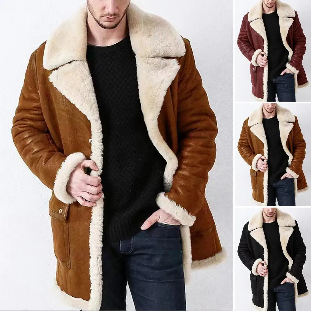 Men's Coat Faux Fur Large Overcoat 2022 Autumn Winter New Thickened European Style Long Sleeve
Men's Coat Faux Fur Large Overcoat 2022 Autumn Winter New Thickened European Style Long Sleeve