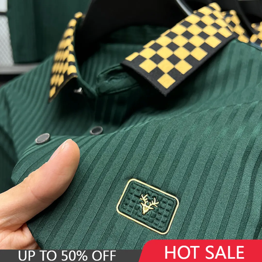 Youth Trend Embroidery Polo Shirt 2023 Summer Fashion Lapel Graphic T-shirt Tops Designer Streetwear Men Clothing Sale Promotion
Youth Trend Embroidery Polo Shirt 2023 Summer Fashion Lapel Graphic T-shirt Tops Designer Streetwear Men Clothing Sale Promotion