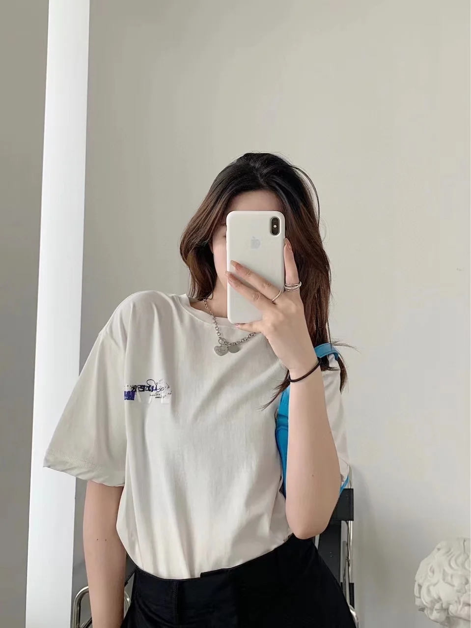 version ADER ERROR Korean of the tide high-quality loose T-shirt men and women couples round neck three-color short-sleeved top
version ADER ERROR Korean of the tide high-quality loose T-shirt men and women couples round neck three-color short-sleeved top