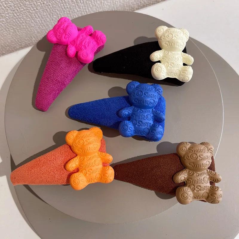 BB Hair Clip for Women Girl Cute Bear Animal Hairpin Korean Handmade Fashion Head Accessories Mujer Wholesale
BB Hair Clip for Women Girl Cute Bear Animal Hairpin Korean Handmade Fashion Head Accessories Mujer Wholesale