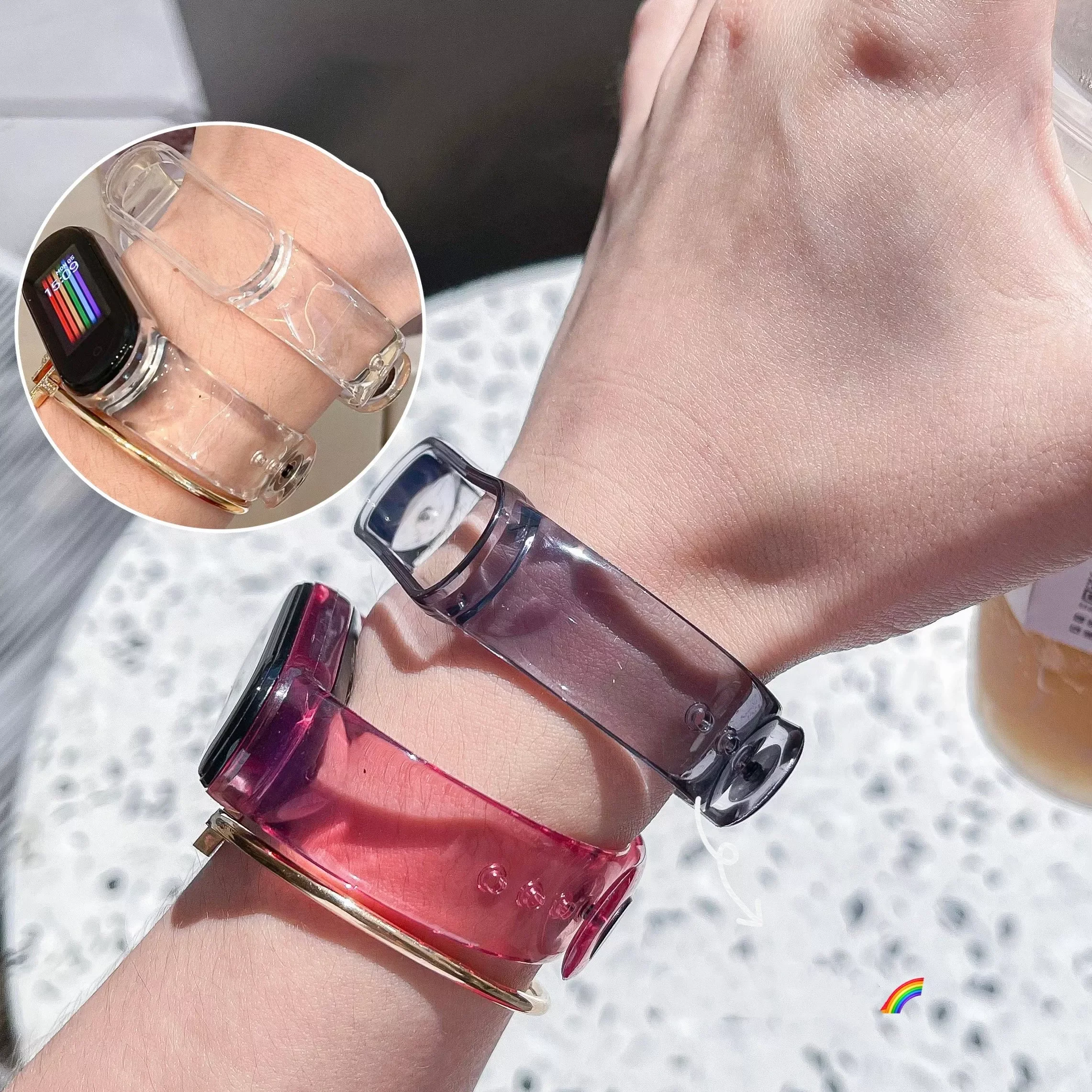 Color Change Strap For Xiaomi Mi band 5 6 Replacement Smart watchband Bracelet for Mi band 6 5 Strap Wristbands Pulseira
Color Change Strap For Xiaomi Mi band 5 6 Replacement Smart watchband Bracelet for Mi band 6 5 Strap Wristbands Pulseira