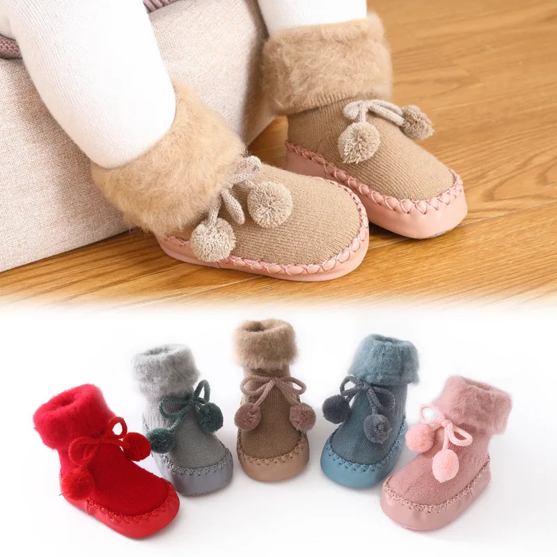 Winter Toddler Baby Socks Indoor Sock Shoes Newborn Thick Terry Cotton Baby Girl Sock with Rubber Soles Infant Solid Color Shoes
Winter Toddler Baby Socks Indoor Sock Shoes Newborn Thick Terry Cotton Baby Girl Sock with Rubber Soles Infant Solid Color Shoes
