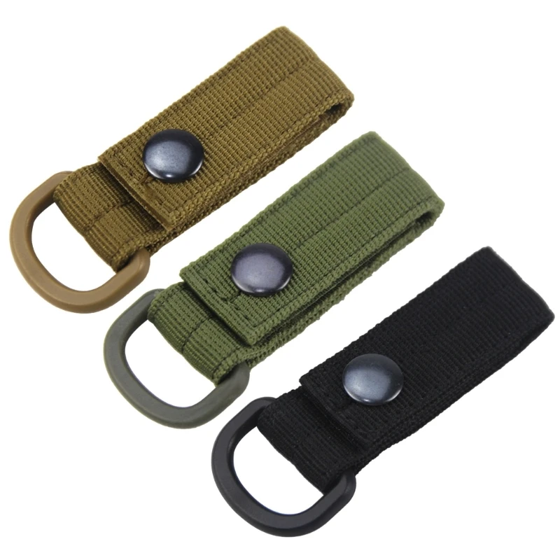 5 Pcs D-Rings Clip Strap with Loop for Backpack, Military D-Rings Adaptor Carabiner Loop Strap Webbing Attachment Strap
5 Pcs D-Rings Clip Strap with Loop for Backpack, Military D-Rings Adaptor Carabiner Loop Strap Webbing Attachment Strap