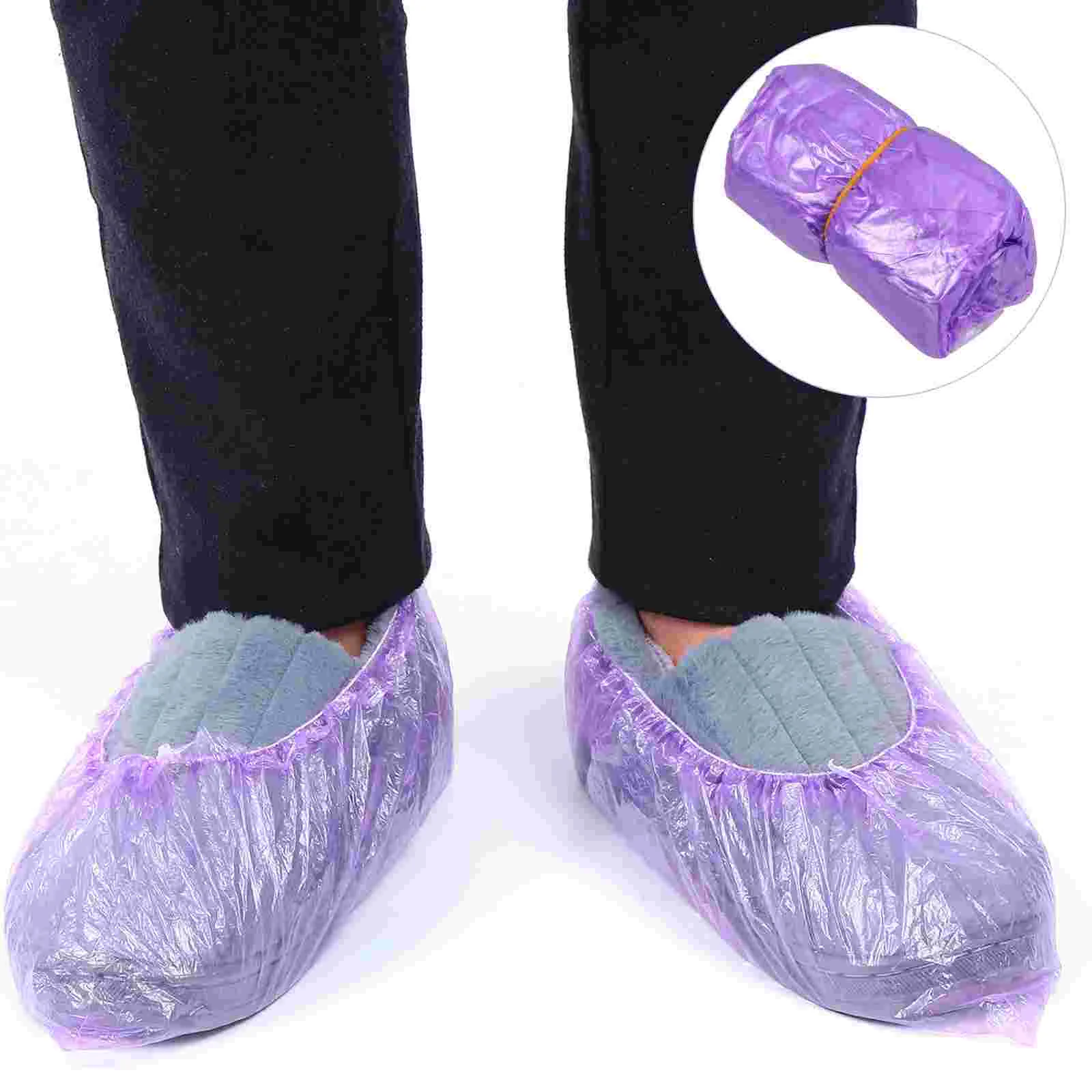 

Shoe Disposable Covers Shoes Cover Boot Protector Booties Protectors Indoor Non Feetwear Footwear Resistant Anti Elastic