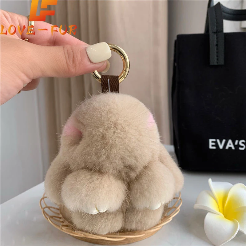 Cute Long Ear Bunny Keychain Real Mink Fur Rabbit Doll Pendant Toys Keyring Handbag Charm Ornament Pompom Plush Jewelry Gifts
Cute Long Ear Bunny Keychain Real Mink Fur Rabbit Doll Pendant Toys Keyring Handbag Charm Ornament Pompom Plush Jewelry Gifts