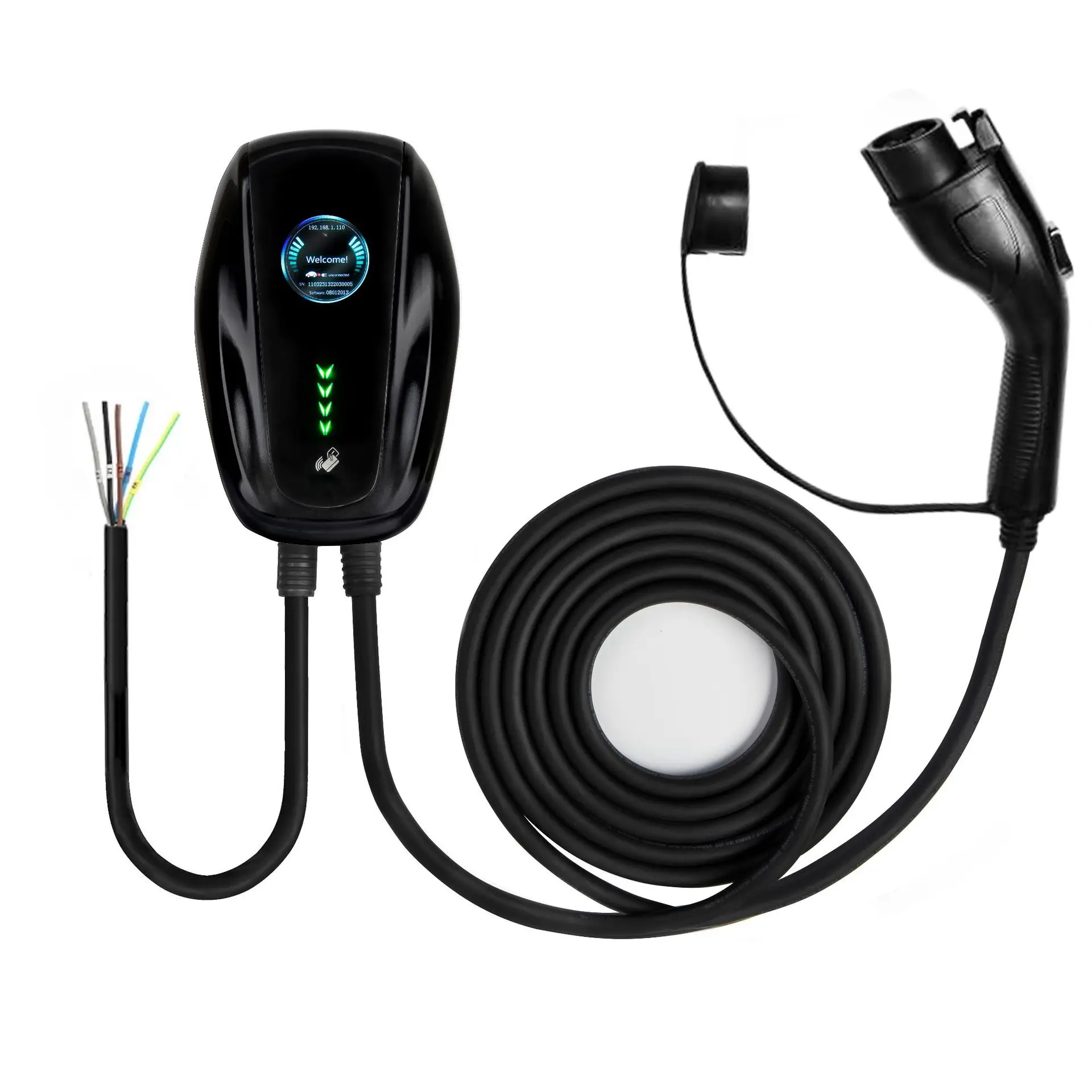 European standard new energy electric vehicle AC charging pile 7KW/11KW household wall mounted AC pile charger
European standard new energy electric vehicle AC charging pile 7KW/11KW household wall mounted AC pile charger
