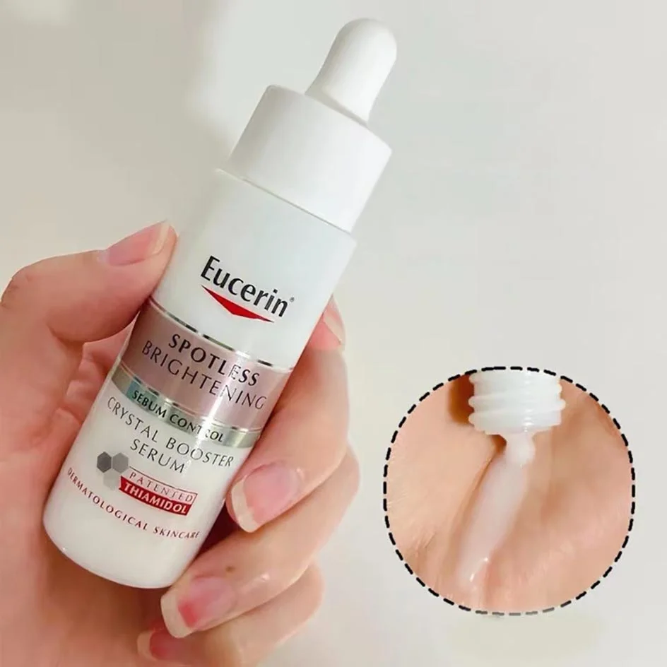Eucerin Spotless Brightening Crystal Booster Serum 30ml Whitening Diminish Dark Pigment Spots Essence For Oily Sensitive Skin
Eucerin Spotless Brightening Crystal Booster Serum 30ml Whitening Diminish Dark Pigment Spots Essence For Oily Sensitive Skin