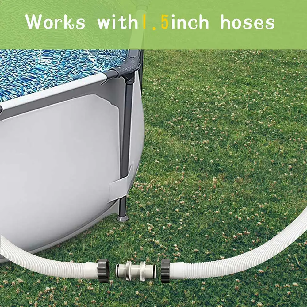 For Straight Connector Connector Pool Hose Adapter Garden Outdoor Living 75G Best Brand New Durable Fine Latest
For Straight Connector Connector Pool Hose Adapter Garden Outdoor Living 75G Best Brand New Durable Fine Latest
