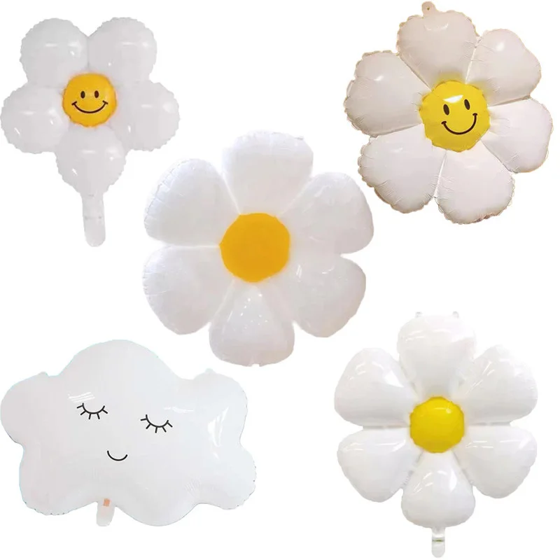 Big White Flower Foil Balloon Daisy Helium Balloons Birthday Party Decorations Wedding Decoration Baby Shower Summer Sunflower
Big White Flower Foil Balloon Daisy Helium Balloons Birthday Party Decorations Wedding Decoration Baby Shower Summer Sunflower