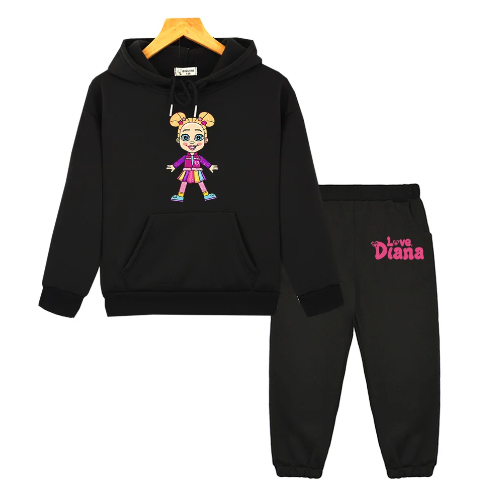Kids Diana Show Hoodie and Pants Sets Kawaii Graphic Printing Sweatshirts Sudadera Casual Long Sleeve Hooded Pullovers Children
Kids Diana Show Hoodie and Pants Sets Kawaii Graphic Printing Sweatshirts Sudadera Casual Long Sleeve Hooded Pullovers Children