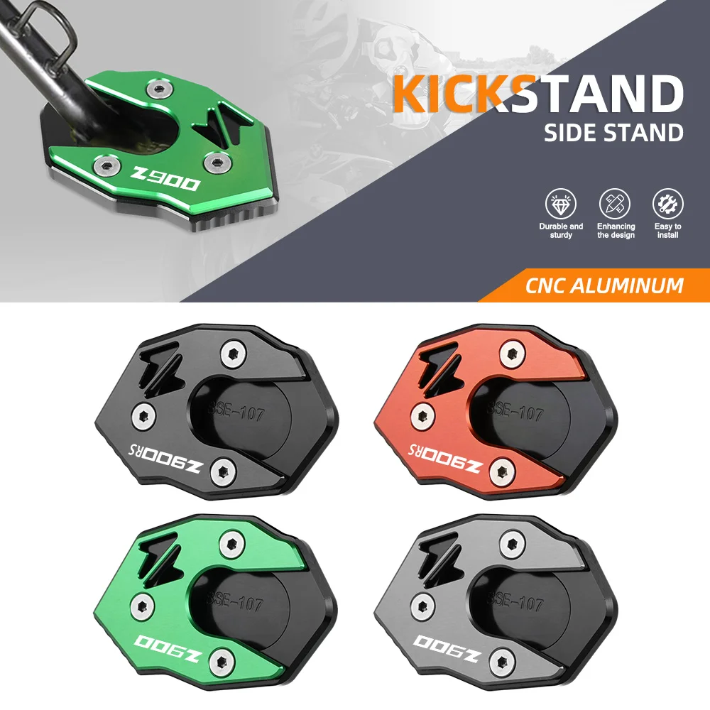 Foot Side Stand Pad Plate Kickstand Enlarger Support Extension Motorcycle CNC For KAWASAKI Z900 Z900RS 2017 2018 2019 2020 2021
Foot Side Stand Pad Plate Kickstand Enlarger Support Extension Motorcycle CNC For KAWASAKI Z900 Z900RS 2017 2018 2019 2020 2021