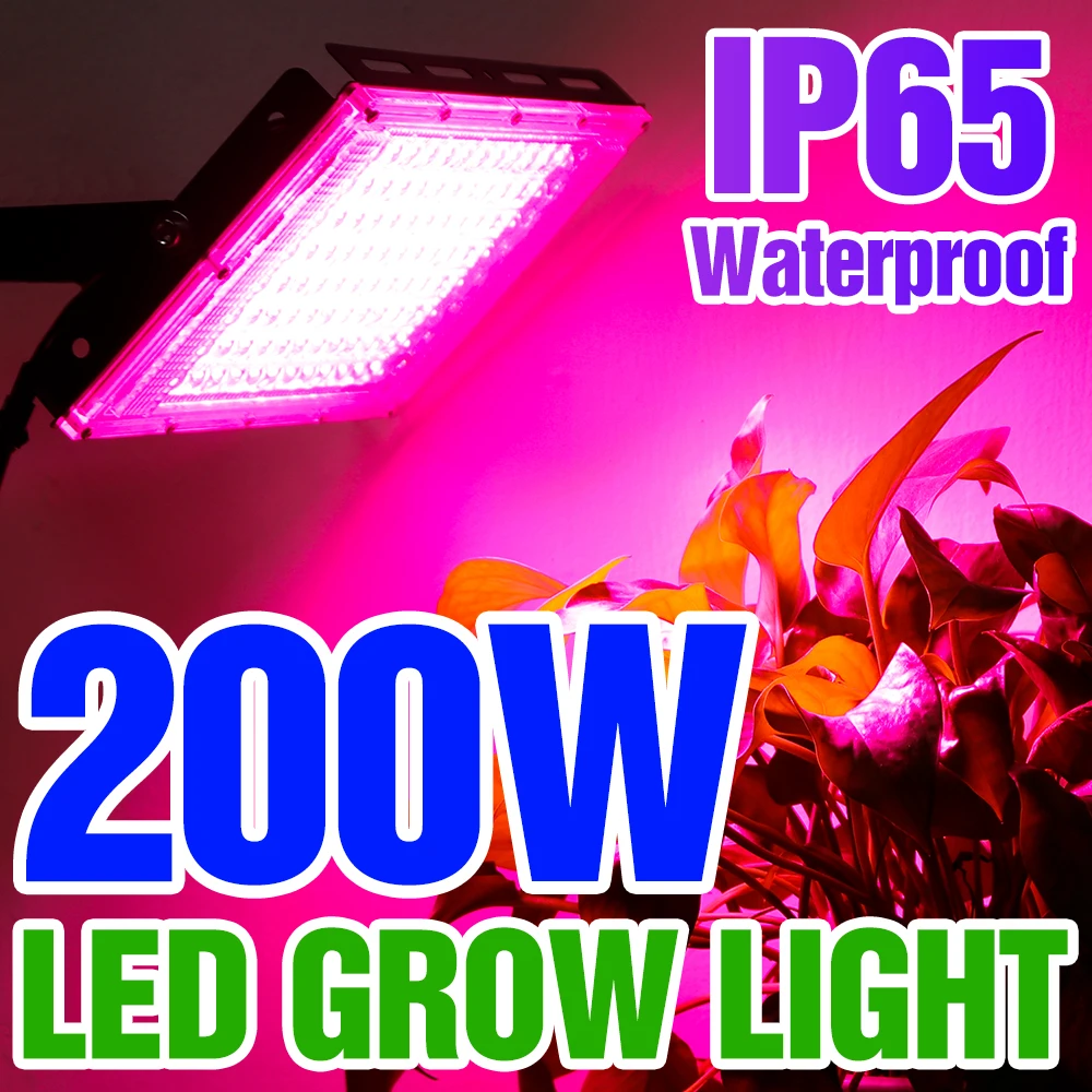 

Phytolamp For Plants Light 200W Led Grow Light Phyto Lamp Full Spectrum Bulb Hydroponic Lamp Greenhouse Flower Seed Grow Tent