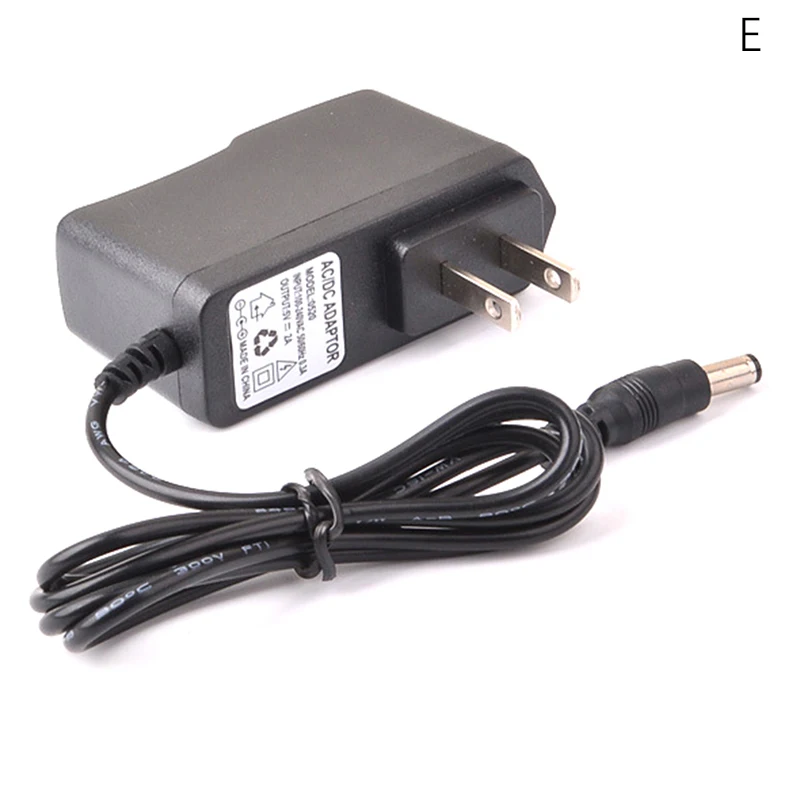 

High Quality Black AC Adapter DC 3V 5V 6V 9V 12V 2A Switching Power Supply 5.5mm US/EU Plug AC To DC Power Adapter Supply