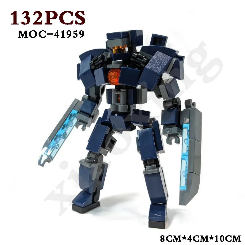 Classic movie series MOC-42007 Valiant Protector DIY Robot Building Blocks MOC-41959 Revenge Wanderer DIY Robot Building Blocks
Classic movie series MOC-42007 Valiant Protector DIY Robot Building Blocks MOC-41959 Revenge Wanderer DIY Robot Building Blocks