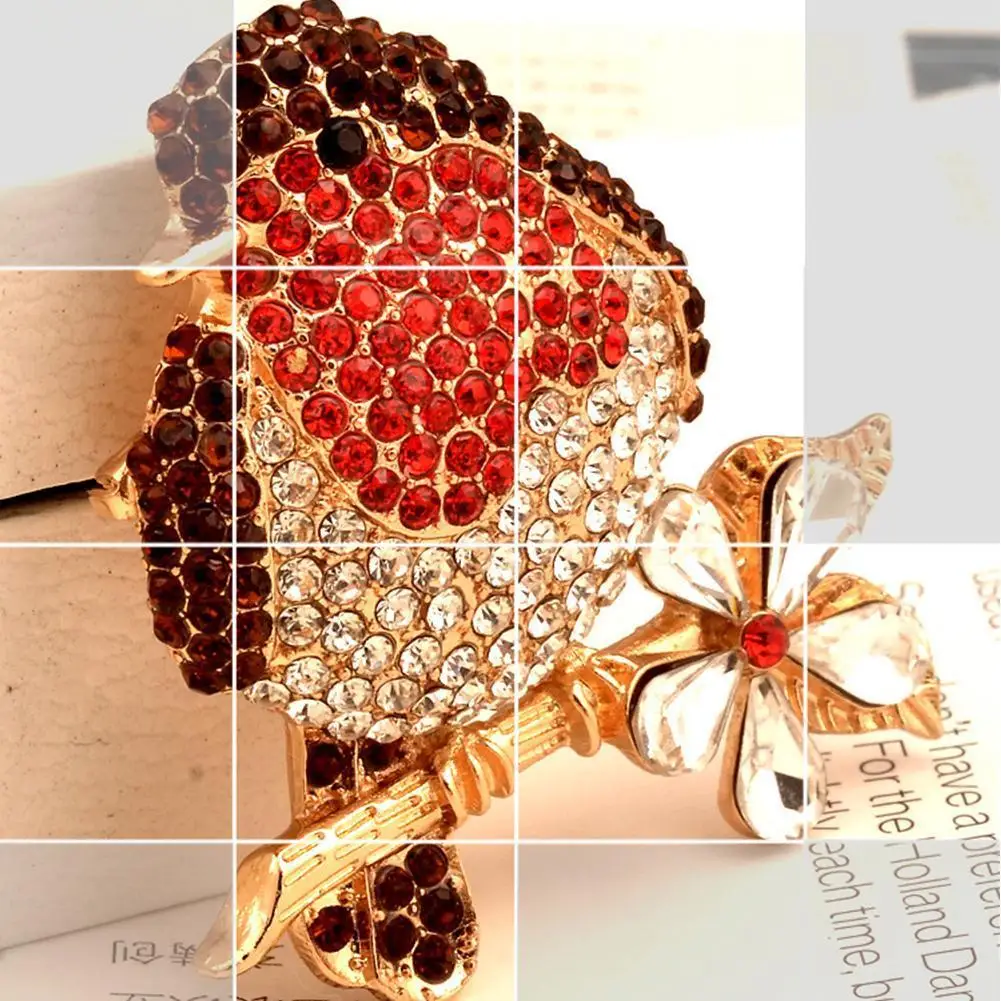 Animal Brooch Bird Badge Pins Rhinestone Enamel Broachs Red Robin For Women Party Bird Brooches Pin Mother's Day Gift 2022 New
Animal Brooch Bird Badge Pins Rhinestone Enamel Broachs Red Robin For Women Party Bird Brooches Pin Mother's Day Gift 2022 New