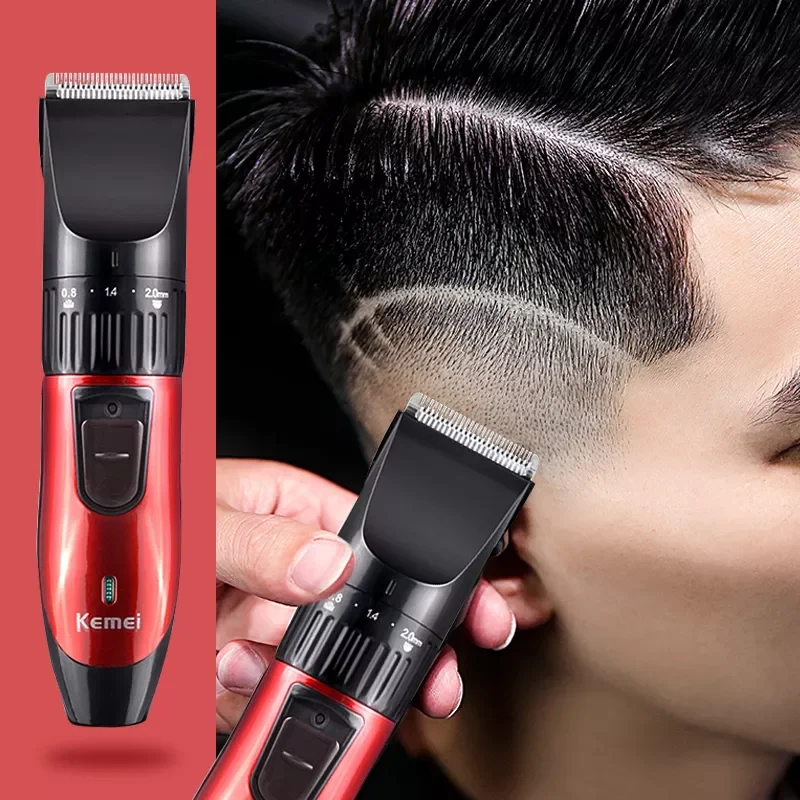 Kemei KM-730 Hair Clipper Rechargeable Hair Cutting Machine Electric Shaver for Men Beard Trimmer Professional Hair Trimmer
Kemei KM-730 Hair Clipper Rechargeable Hair Cutting Machine Electric Shaver for Men Beard Trimmer Professional Hair Trimmer