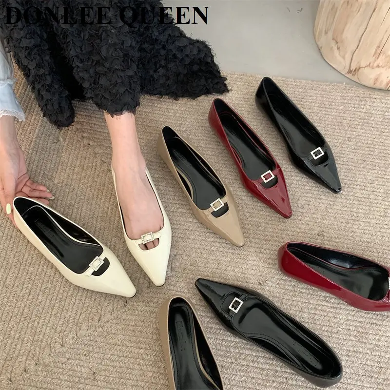 Стразы женские туфли на плоской подошве с пряжкой балетки с острым носком слипоны повседневные Лоферы Мягкие Мокасины женские балетки нова...
Стразы женские туфли на плоской подошве с пряжкой балетки с острым носком слипоны повседневные Лоферы Мягкие Мокасины женские балетки нова...