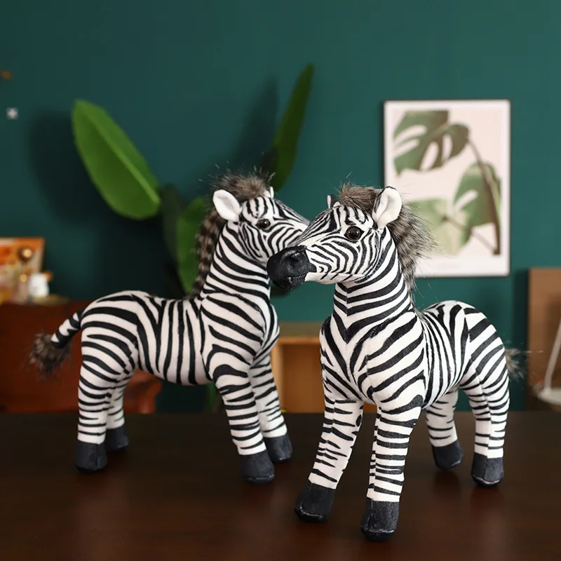 33cm Lifelike Zebra Plush Toys Stuffed Wild Animal Pillow Realistic Zebra Creative Doll Toys for Kids Girls Decor Photo Props
33cm Lifelike Zebra Plush Toys Stuffed Wild Animal Pillow Realistic Zebra Creative Doll Toys for Kids Girls Decor Photo Props